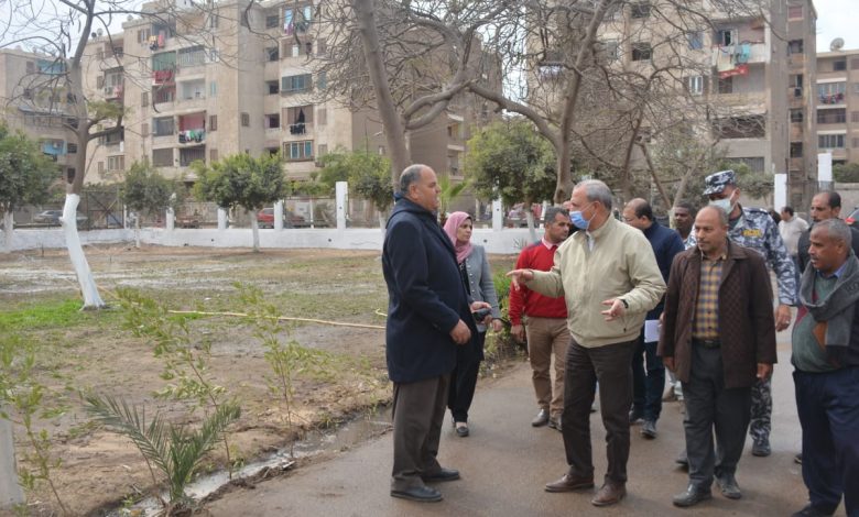 Photo of محافظ القليوبية يتفقد حديقة نسمة ومحطة معالجة الصرف الصحي بالعكرشة بمركز ومدينة الخانكة