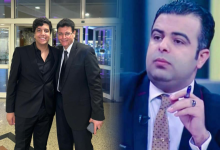Photo of الدكتور حسام النحاس يهنئ دكتور أبو عرب بمناسبة قبول نجله في طب عين شمس 