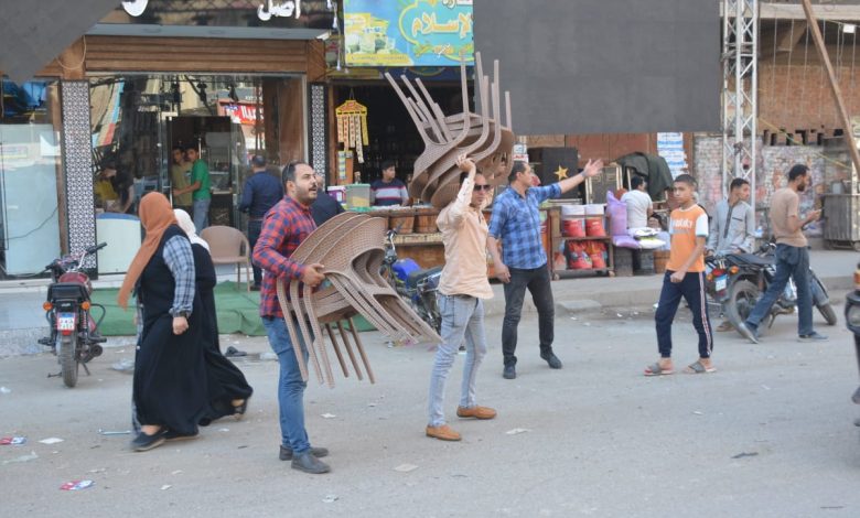Photo of محافظ القليوبية يتفقد أعمال النظافة والإشغالات بمدينتي الخصوص وشبرا الخيمة 