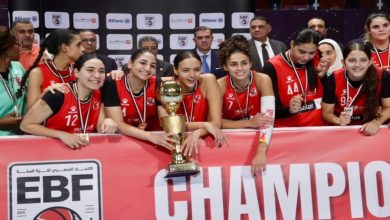 Photo of للمرة الثانيه على التوالى سيدات الاهلى لكرة بطلات السوبر المصرى