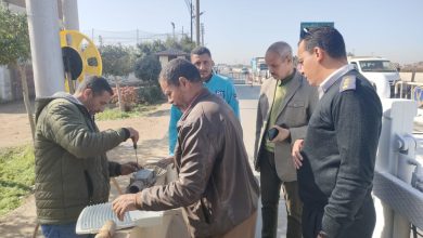 Photo of استجابة لأهالي شبلنجة.. صيانة أعمدة الإنارة العامة وإضاءتها