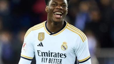Photo of تشاومني يُهدي ريال مدريد فوز ثمين على لاس بالماس في الليجا