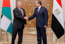 Photo of مصر والأردن: استعادة السلم بالمنطقة مرتبط بحل القضية الفلسطينية