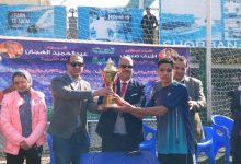 Photo of علي ملاعب الشبان عرب العيايدة بطل دورى الاندية الصغيرة والاحياء الشعبية بالقليوبية 