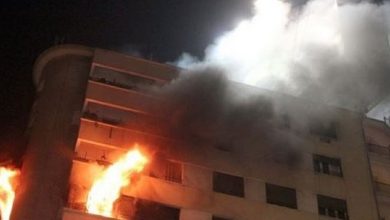 Photo of إخماد حريق داخل شقة سكنية فى مصر القديمة دون إصابات
