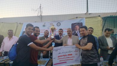 Photo of مشتهر بطلا لدورى الاتحاد العام لمراكز شباب مصر بالقليوبية