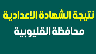 Photo of الآن نتيجة الشهادة الإعدادية في محافظة القليوبية