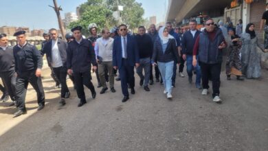 Photo of لوضع حل جذري.. محافظ القليوبية يقود حملة لنقل الباعة الجائلين من كوبري الرياح التوفيقي وعزبة السوق ببنها وإعادة الانضباط للشارع
