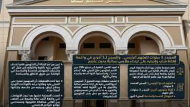 Photo of المشدد 5 سنوات للمتهم الرئيسي.. والسجن لـ5 آخرين في واقعة إهانة شاب وإجباره على ارتداء ملابس نسائية بميت عاصم