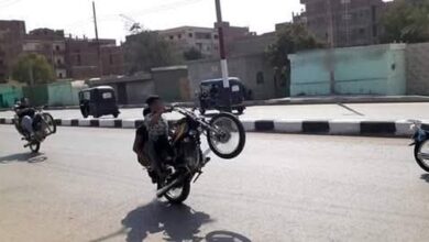 Photo of مصرع شخص وإصابة 8 آخرين في حوادث دراجات نارية متفرقة بشبين القناطر
