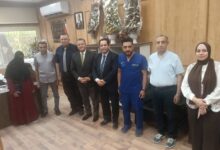 Photo of المدير التنفيذي لمستشفيات جامعة بنها يزور مستشفى بنها التعليمي لبحث سبل التعاون وتطوير الخدمات الطبيه