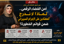 Photo of أمن الفضاء الرقمي.. هل حان الوقت لإعادة النظر في التعامل مع المعتادين على الجرائم السيبرانية؟